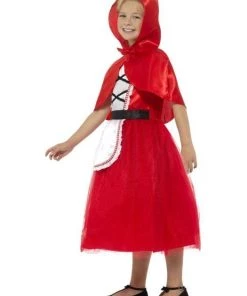 Smiffy's Kids Deluxe Little Red Riding Hood Costume Children's Book Week Costume
