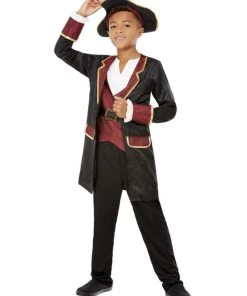 Smiffy's Deluxe Swashbuckler Pirate Costume For Toddlers And Boys Kids
