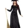 Smiffy's Womens Witch Craft Deluxe Adult Halloween Costume