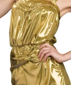 Rubie's Womens Disco Diva 70s Solid Gold Women's Jumpsuit3