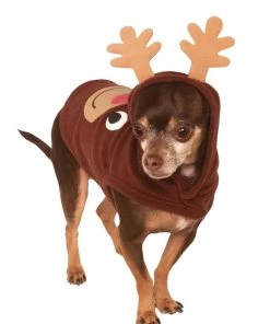 Rubie's Buy Costumes Rudolf The Reindeer Christmas Dog Hoodie Pet Costume