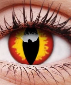ColourVue Dragon Eye Halloween Contact Lenses Single Use