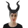 Carnival Products Mal Evil Fairy Queen Horns Black Costume Halloween Headdress Womens