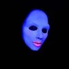 Zagone Evil Nun Latex Face Mask UV Glow
