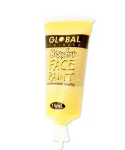 Global Colours Yellow Body And Face Paint Buy Costumes