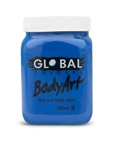 Global Colours Buy Costumes Deep Blue Body And Face Paint