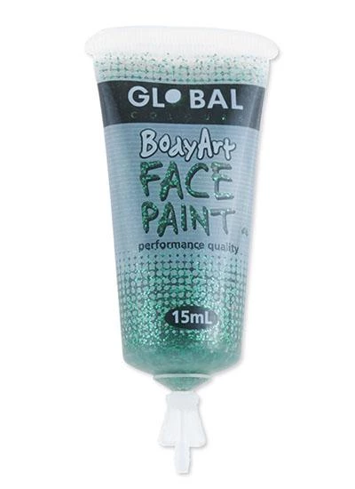 Global Colours Buy Costumes Green Glitter Body And Face Paint 5 Global Colours Buy Costumes Green Glitter Body And Face Paint