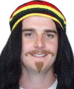 Carnival Products Reggae Moustache Brown