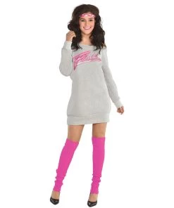 Amscan Flashdance Women's 80s Costume Womens