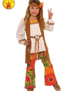 Rubie's Flower Power 60s Hippie Costume For Girls Kids