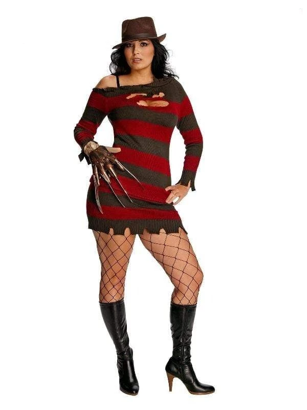 Rubie's Freddy Miss Krueger Plus Size Adult Costume Womens 3 Rubie's Freddy Miss Krueger Plus Size Adult Costume Womens