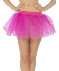 Smiffy's Tutu Fuchsia Underskirt Womens