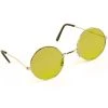 Sweidas Hippie Yellow Round Lennon Glasses Rock Star Costume Sunglasses 1 Sweidas Hippie Yellow Round Lennon Glasses Rock Star Costume Sunglasses