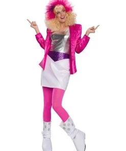 Rubies Womens Glam Rock Barbie Women's 80's Costume