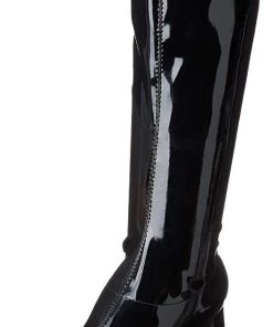 Ellie Shoes Go Go Costume Hire Boots 1960s & 1970s Fancy Dress Footwear Womens