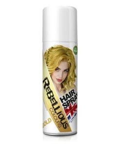 Carnival Products Gold Hair Spray Womens