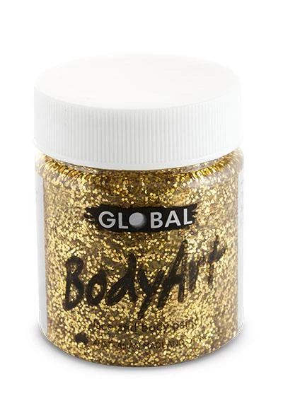 Global Colours Gold Glitter Body And Face Paint Buy Costumes 4 Global Colours Gold Glitter Body And Face Paint Buy Costumes