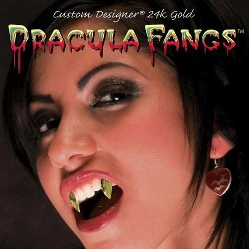 Carnival Products Fangs Gold Plated Perfect Bite Buy Costumes 3 Carnival Products Fangs Gold Plated Perfect Bite Buy Costumes