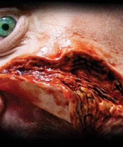 Tinsley Transfers Buy Costumes Gouged Fake Horror Face Wound Horror Halloween Make Up 3D FX Transfers