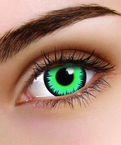 ColourVue Green Werewolf Coloured Contact Lenses Buy Costumes