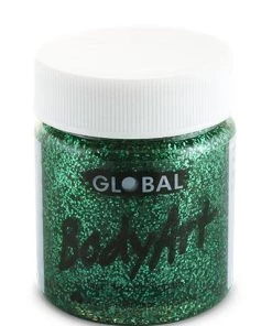Global Colours Buy Costumes Green Glitter Body And Face Paint