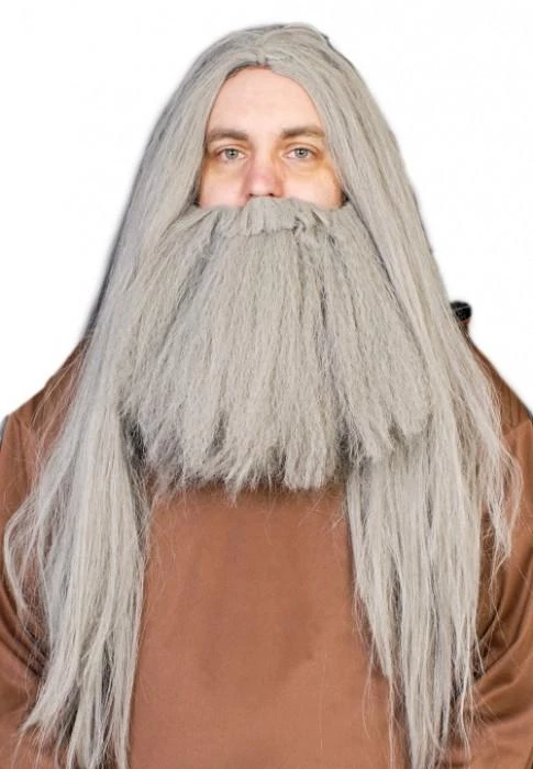 Interalia Buy Costumes Grey Wizard Wig And Beard Costume Fancy Dress Set 3 Interalia Buy Costumes Grey Wizard Wig And Beard Costume Fancy Dress Set