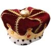 Sweidas Plush Red Royal Coronation Crown Womens 1 Sweidas Plush Red Royal Coronation Crown Womens