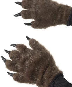 Smiffy's Hairy Halloween Monster Hands Gloves