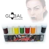 Global Colours Womens Halloween Face Paint Set - 180Ml
