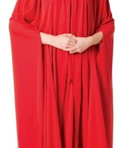 Rasta Imposta Handmaid's Tale Red Fertility Cloak And White Bonnet Costume Womens