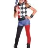 Rubie's Harley Quinn DC Superhero Deluxe Girls Costume Kids