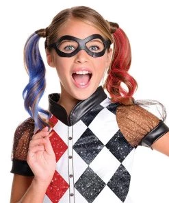 Rubie's Harley Quinn DC Superhero Deluxe Girls Costume Kids