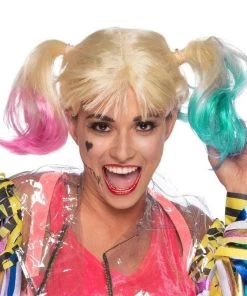Rubie's Harley Quinn Birds Of Prey Wig Womens