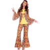 Amscan Hippie Woman Adult Costume Womens