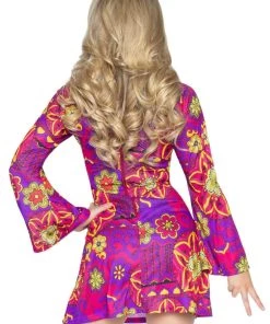 Leg Avenue Hippie Go Go Girl Womens 1960s Hire Costume