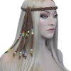 Carnival Products Womens Hippie Costume Headband With Beads