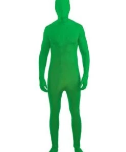 Tomfoolery Invisible Man Green Bodysuit Mens