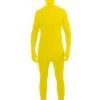 Tomfoolery Mens Invisible Man Yellow Bodysuit