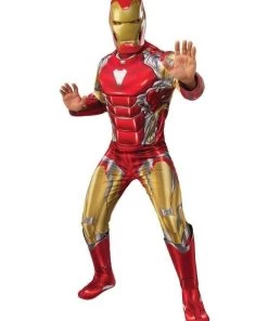 Rubie's Iron Man Endgame Muscle Chest Adult Marvel Avengers Superhero Costume Mens
