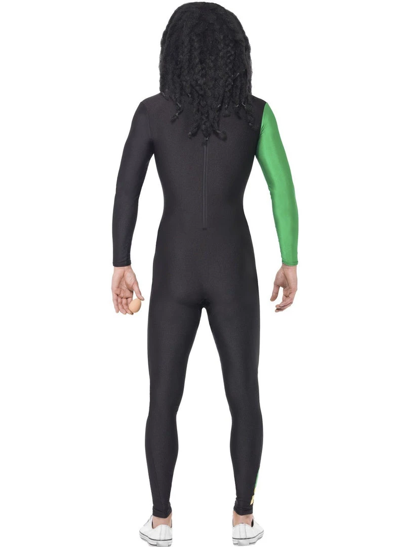 Smiffy's Jamaican Hero Winter Bobsled Team Uniform Jumpsuit Costume Mens 5 Smiffy's Jamaican Hero Winter Bobsled Team Uniform Jumpsuit Costume Mens
