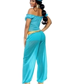 Leg Avenue Jasmine Arabian Belly Dancer Genie Princess Womens Costume