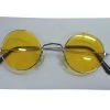 Carnival Products Womens John Lennon Yellow Sunglasses 60's Style Beatles Glasses