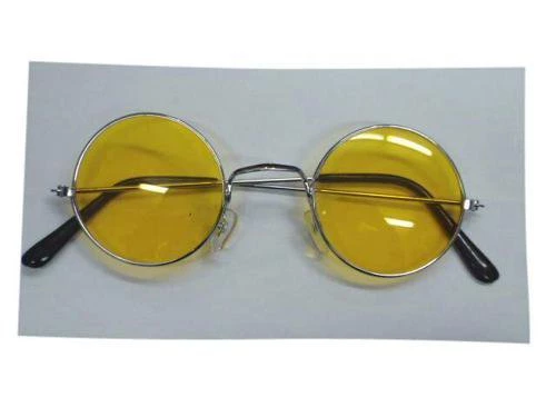 Carnival Products Womens John Lennon Yellow Sunglasses 60's Style Beatles Glasses 3 Carnival Products Womens John Lennon Yellow Sunglasses 60's Style Beatles Glasses