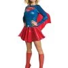 Rubie's Supergirl Superhero Superwomen Costume DC Comics Fancy Dress Womens 2 Rubie's Supergirl Superhero Superwomen Costume DC Comics Fancy Dress Womens