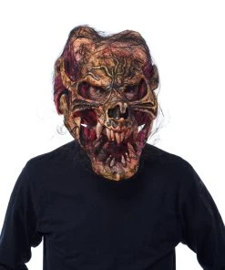 Zagone Kick Ass Beast Oversized Bloody Skull Latex Face Mask With Mouth Movement Buy Costumes
