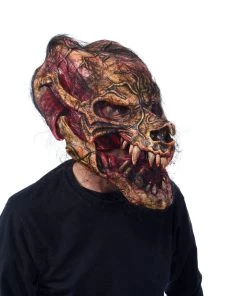 Zagone Kick Ass Beast Oversized Bloody Skull Latex Face Mask With Mouth Movement Buy Costumes