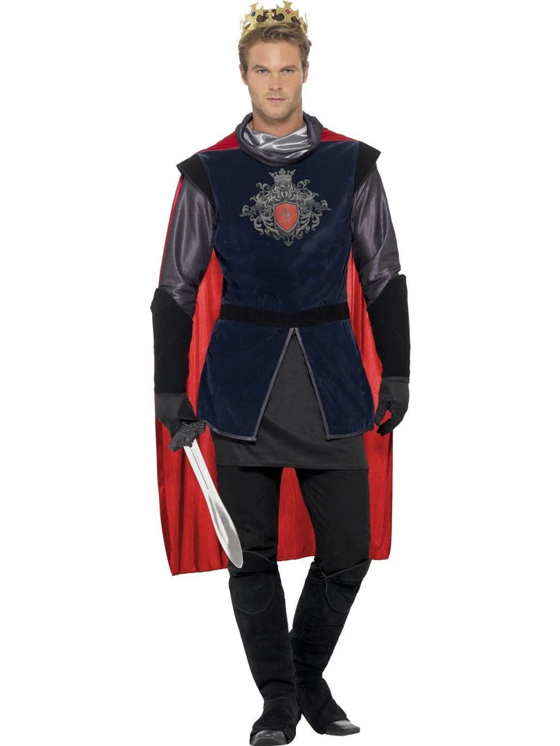 Smiffy's King Arthur Men's Medieval Deluxe Knight Costume 3 Smiffy's King Arthur Men's Medieval Deluxe Knight Costume