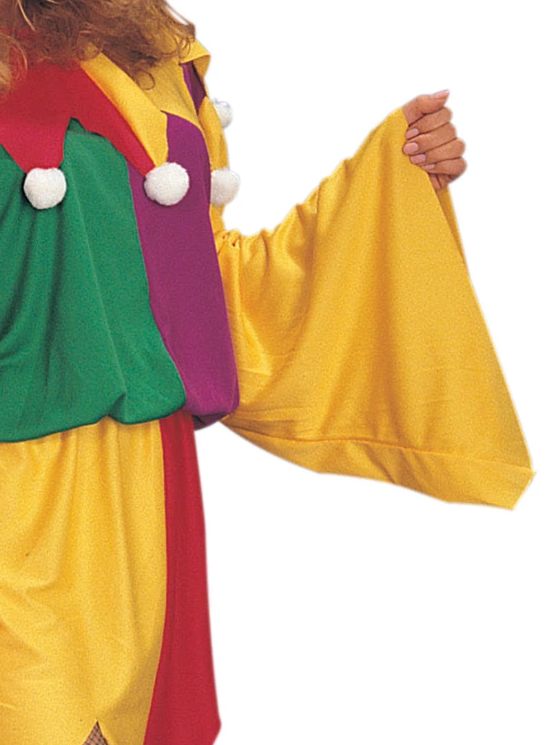 Rubies Kings Jester Women's Medieval Costume 4 Rubies Kings Jester Women's Medieval Costume