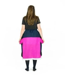 Bodysocks Queen Elizabeth Piggyback Costume