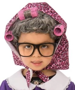 Rubie's Old Lady Little Girls Fancy Dress Costume
